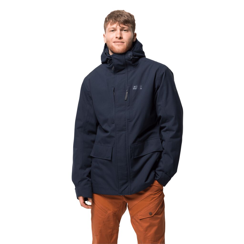 Jack Wolfskin WEST μπουφαν χειμερινα ανδρικα μπλε | GR9371259